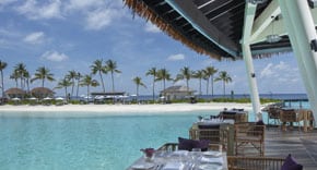 Restaurant Raha vom Radisson Blu Resort Maldives