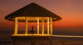 Yoga im Radisson Blu Resort Maldives