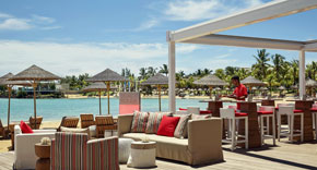 Bar Beach Rouge im Lux Grand Gaube auf Mauritius